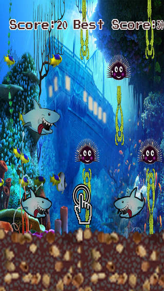 Crazy Flappy Shark