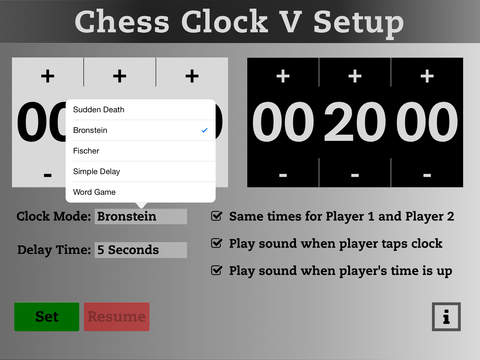 【免費遊戲App】Chess Clock V-APP點子