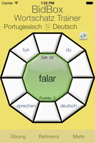 Vocabulary Trainer: German - Portuguese screenshot 4
