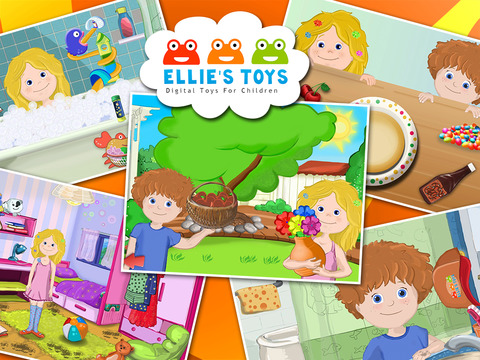 Ellie's Fun House - Educational Preschool children learning game ( ages 2 - 7  ) screenshot 3
