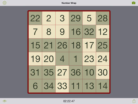 【免費遊戲App】Number Wrap-APP點子