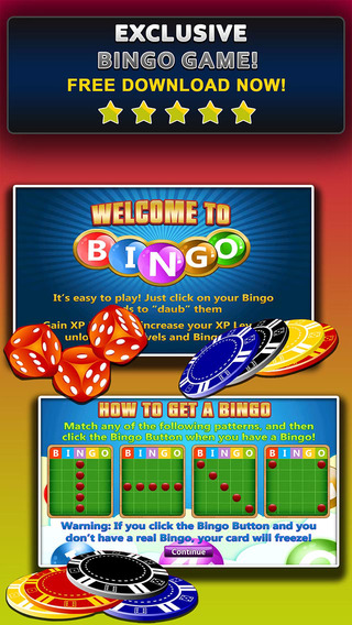Bingo Book PLUS - Play Online Casino and Daub the Card Game for FREE