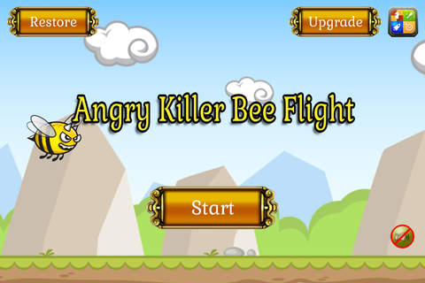 Angry  Killer Bee Flight – The Fun Flying Bug Speed Game screenshot 2