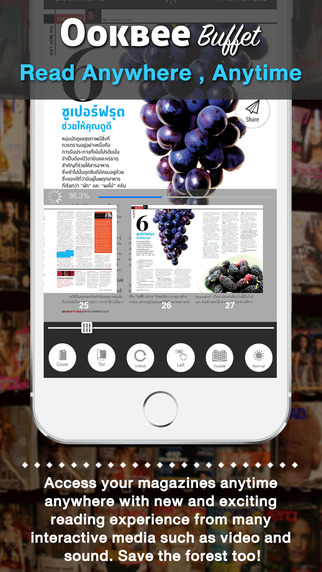 【免費書籍App】OOKBEE Buffet: All-You-Can-Read Magazine-APP點子