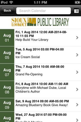 Sioux Lookout Public Library screenshot 4