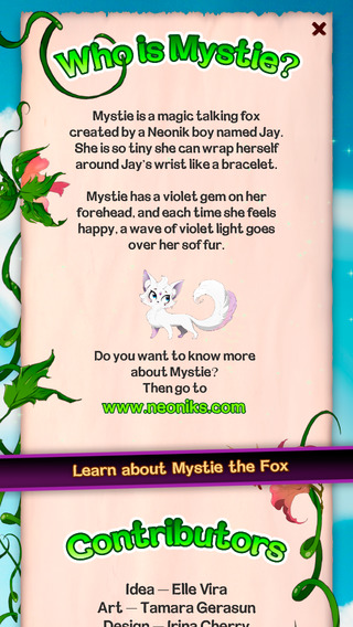 【免費遊戲App】Neoniks: Mystie the Fox and her magical friends PRO-APP點子