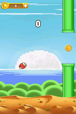 Flappy Wings -fun game of bird run screenshot 3