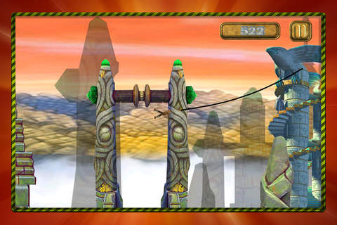 Temple Man Swing : Super Brave Building Jumper Rush PRO screenshot 3