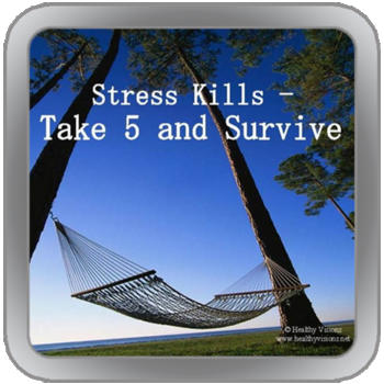 Stress Kills Take 5 and Survive LOGO-APP點子