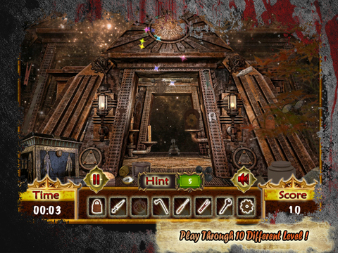 【免費遊戲App】Horrible House Hidden Objects-APP點子