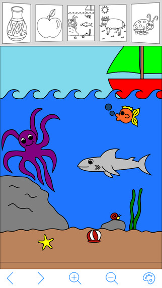 【免費遊戲App】My Coloring Book Free-APP點子