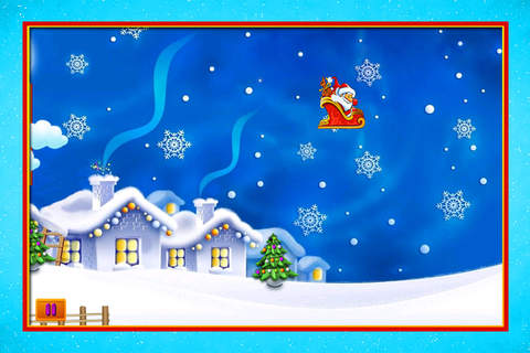 Bossy Santa Clause Throwing Gifts bag in snowing season PRO screenshot 2
