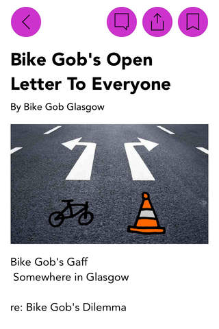 Bike Gob Glasgow screenshot 2