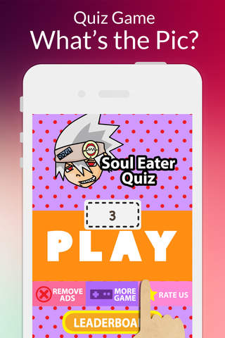 Fan Character Guess : Soul Eater Quiz Edition screenshot 2
