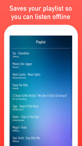 【免費音樂App】SongFlip - Free Music Player-APP點子