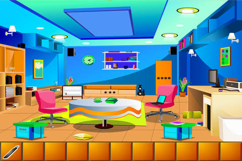 Escape Blue Living Room screenshot 2