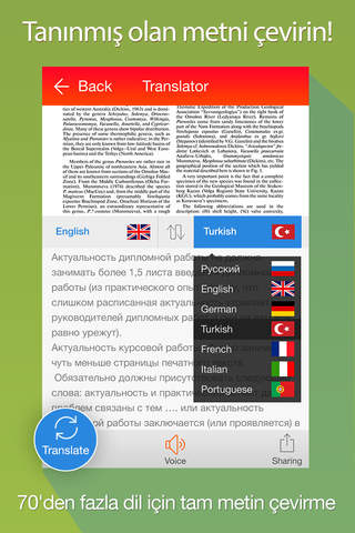 Scan & Translate - image Scanner and Translator screenshot 2
