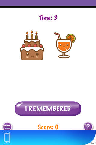 Delicious Cake Remember Game screenshot 4