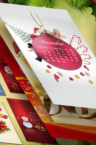 Christmas Wallpapers with Calendar - Christmas Countdown on your Lock Screen! screenshot 4
