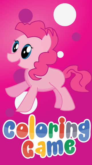 My Coloring Book for Little - Magic Painting Pony Version