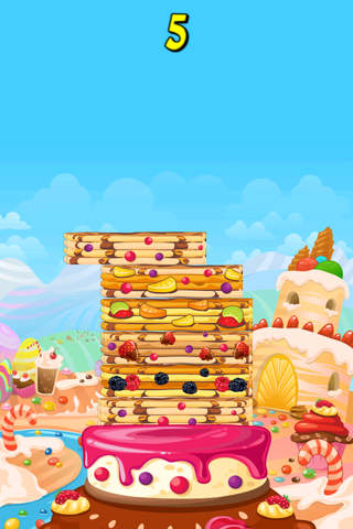 Pancake Stacking Game - Make a Tower of Food for Breakfast Games