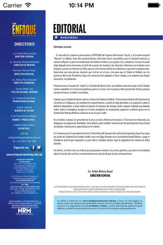 Revista Enfoque Monterrey screenshot 2