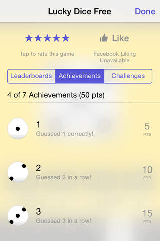 Lucky Dice Guessing Game screenshot 3