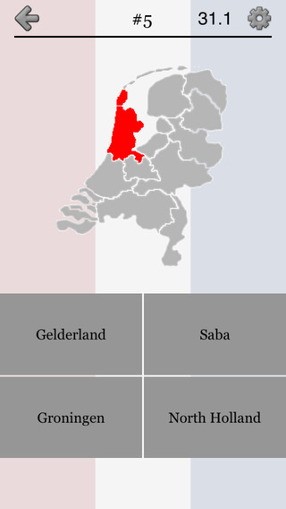 免費下載遊戲APP|Dutch Provinces and Caribbean Netherlands - The Flag, Capital, and Map - From North Holland to Groningen and Utrecht app開箱文|APP開箱王
