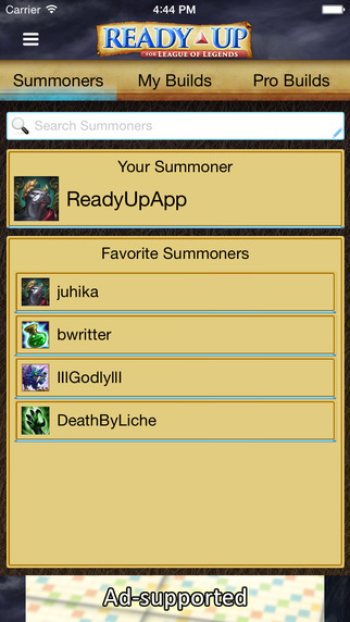 LoL Ready Up - League of Legends Stats Real-time and more