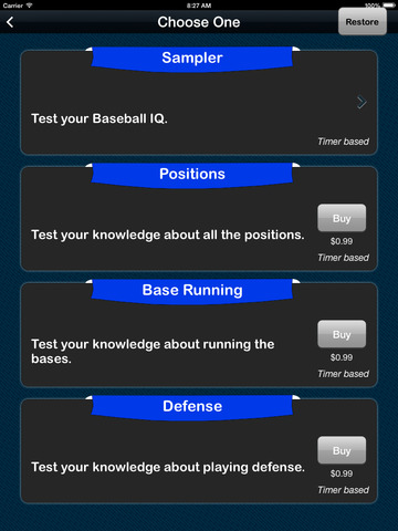 【免費運動App】Baseball IQ-APP點子