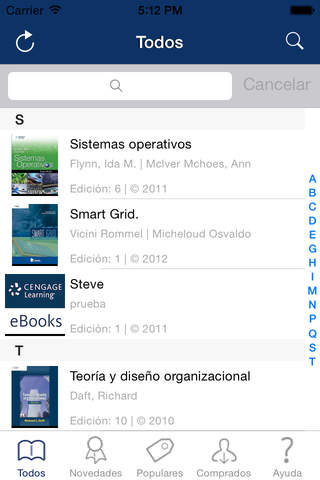 Ebooks CLCO screenshot 3