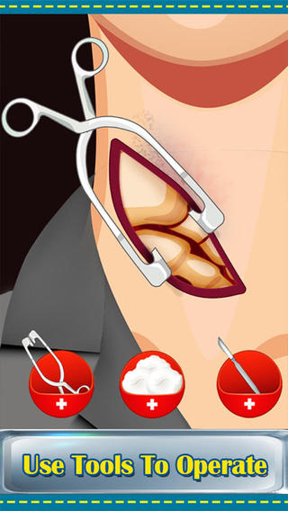 【免費遊戲App】Neck Surgery Doctor - Treat Injured Patients in this free Crazy surgeon Hospital Doctor Game for kids-APP點子