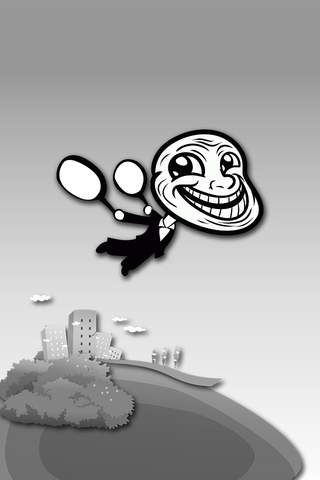 Flappy Troll - Funny Bird fly Best free ride screenshot 2
