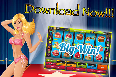 Sweet Candy Dessert Casino - Free Bonus Slot Machine Games screenshot 4