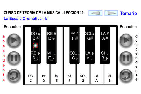 Curso de Teoría Musical screenshot 2