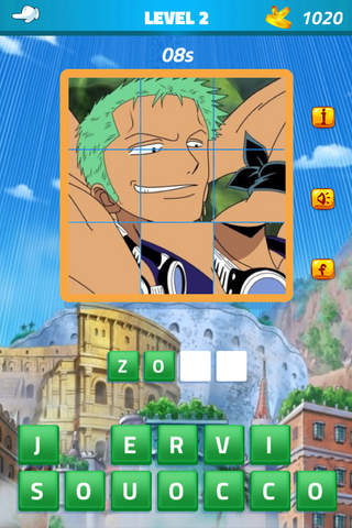 Quiz That Pics : Anime Puzzles Character For  One Piece Games screenshot 3