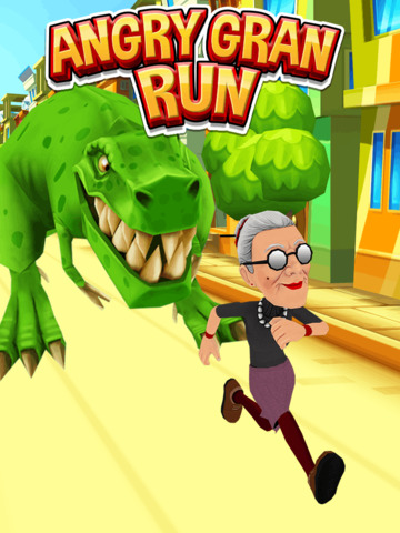 【免費遊戲App】Angry Gran Run - Running Game-APP點子