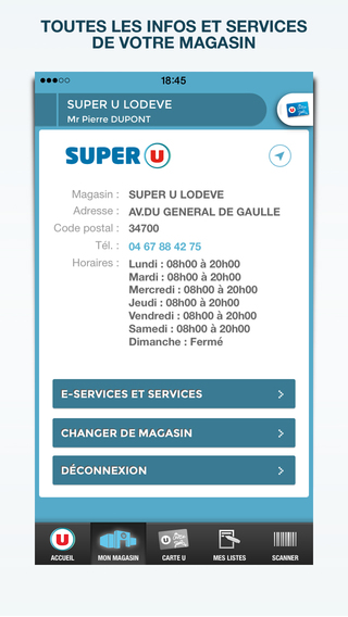 【免費生活App】Mon Magasin U – Super U, Hyper U, U Express, Carte U et Promotions-APP點子