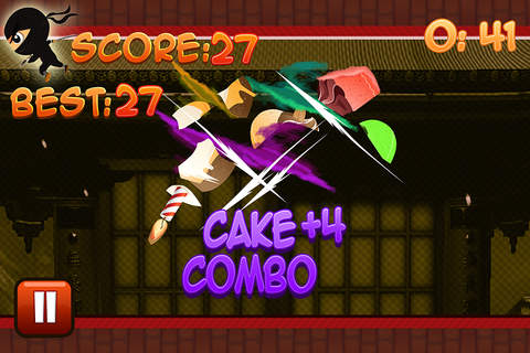 Fondue Ninjas – Kingdom of Cake Slashers Game PRO screenshot 3
