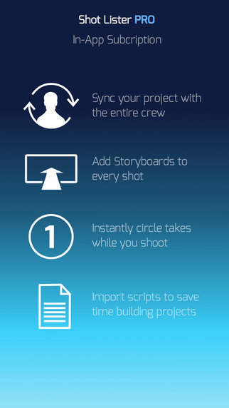 【免費攝影App】Shot Lister - Film set schedule tool for Directors-APP點子