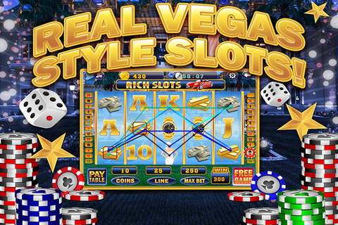 Rich Slots - Casino Slot Machine Game Free screenshot 3