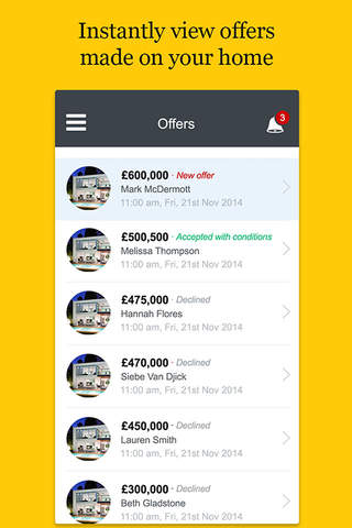 Tepilo – Sarah Beeny’s Online Estate Agent - sales management app for selling UK homes nationwide screenshot 4