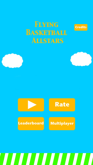Flying Basketball Allstars - Fly Through Pipes in Solo or Multiplayer Mode