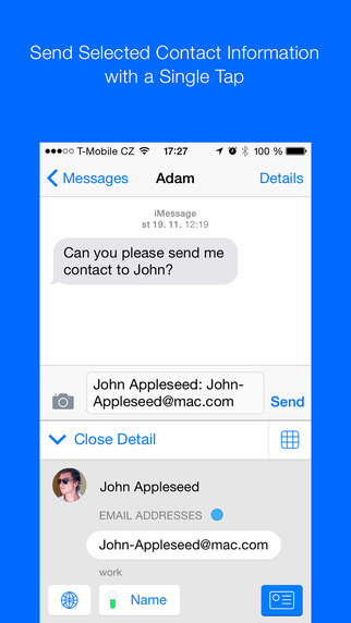 【免費工具App】KeyContact - Add Recipients to Group Messages and Emails with Custom Keyboard Extension-APP點子