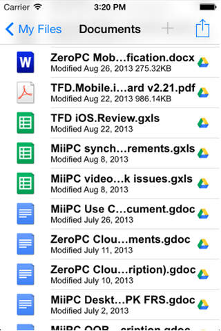 ZeroPC Cloud for iPhone screenshot 3