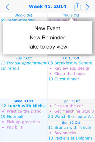 Shuffle Calendar screenshot 4