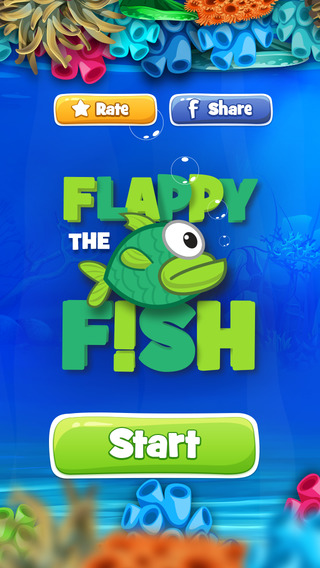 【免費遊戲App】Flappy The Fish-APP點子