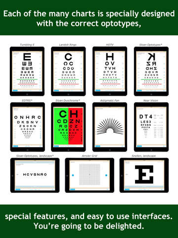 【免費醫療App】Eye Chart Professional-APP點子