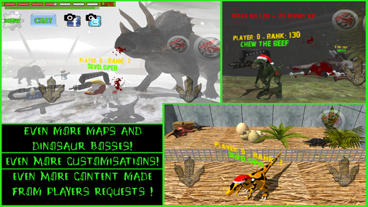 【免費遊戲App】Raptors Online - Dinosaur Multiplayer-APP點子