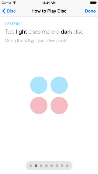 【免費遊戲App】Disc - A Simple Game For Smart People-APP點子